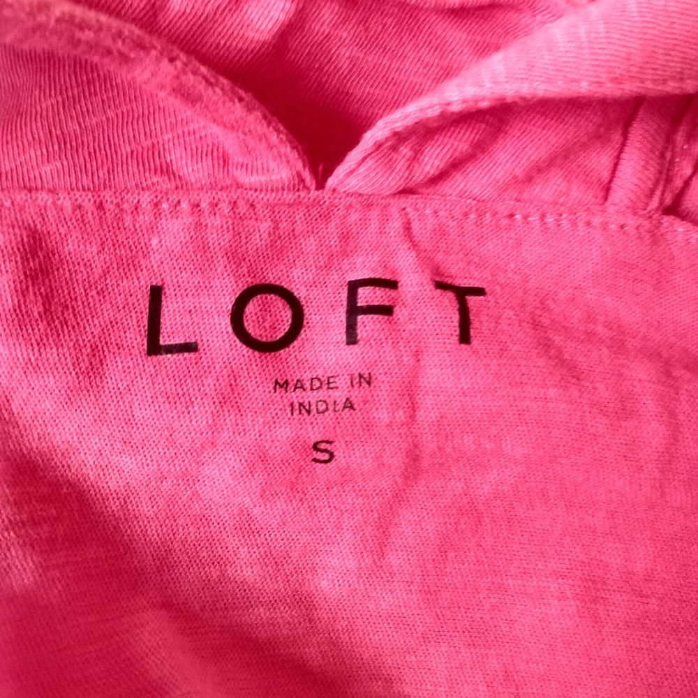 NWOT Loft Ruffle Tank Top - Picture 3 of 6